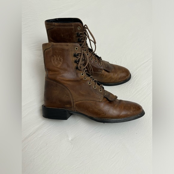 Ariat Distressed Heritage Lacer Mens Western Boots Size 10.5D (10001988) 32535 main image 12